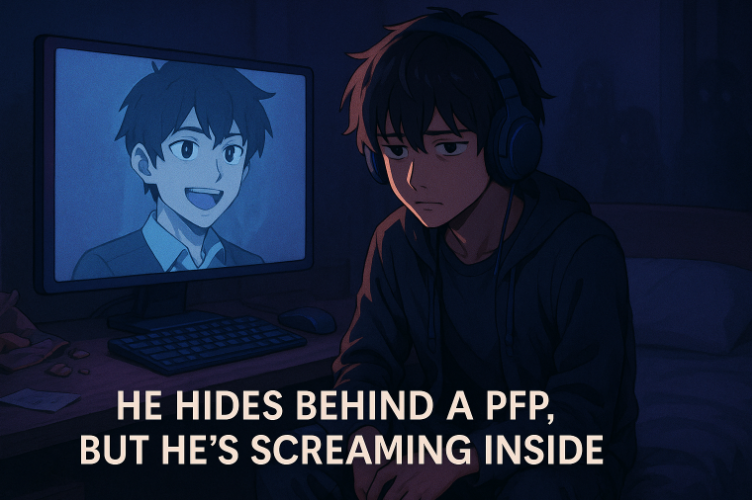 He Hides Behind a PFP, But He’s Screaming Inside