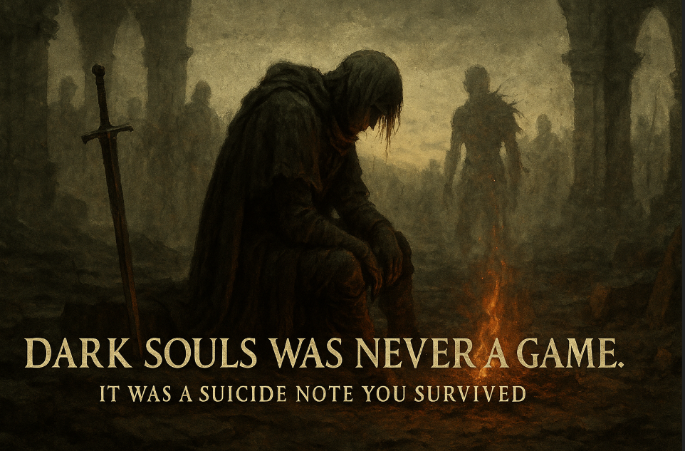 Dark Souls Was Never a Game. It Was a Suicide Note You Survived.