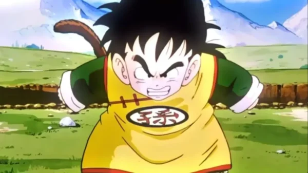 Young Gohan from Dragon Ball Z showing his innocent nature before the intense battles and trauma