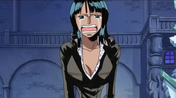 Nico Robin crying during Ohara incident showing the darkest backstory in One Piece and childhood trauma