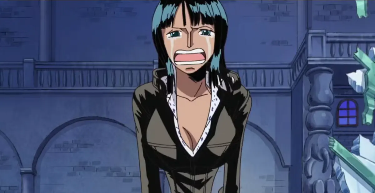 Nico Robin crying during Ohara incident showing the darkest backstory in One Piece and childhood trauma