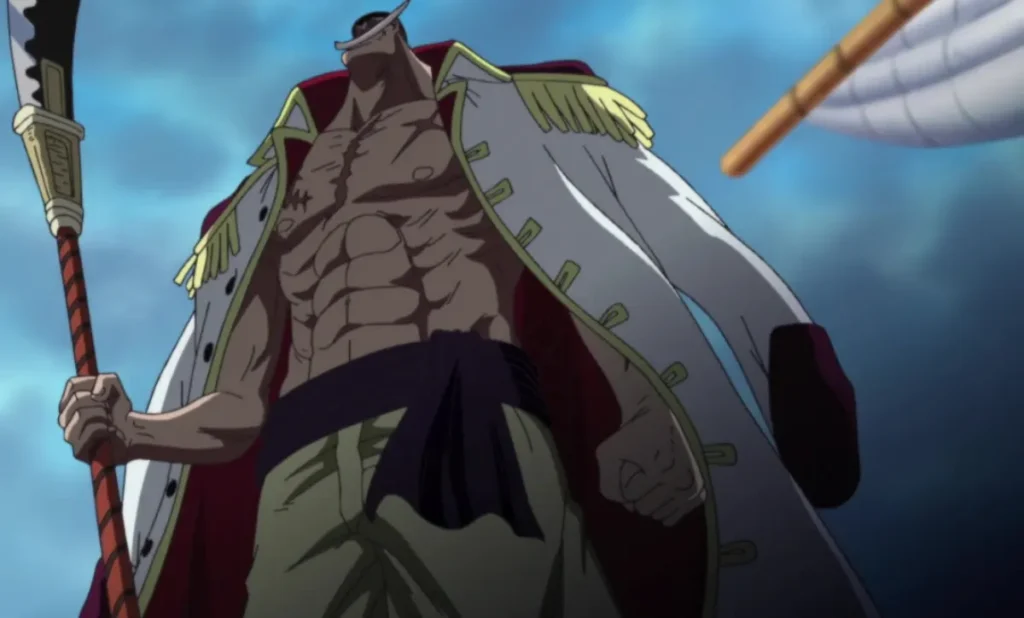 Whitebeard's final stand declaring One Piece is real in Episode 485 during Marineford War